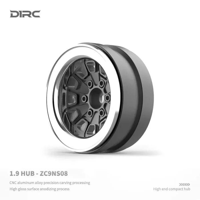2023 Hotselling D1RC 1.9inch Metal Wheels For 1/10 1/8 RC Crawler TRX4 SCX10 iii