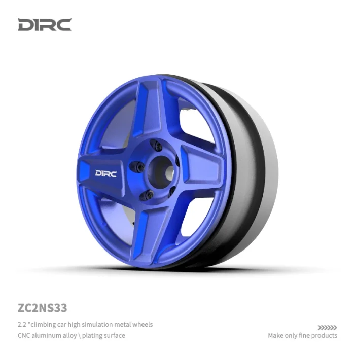 2023 Hotselling D1RC BAJA1000 2.2inch Metal Wheels For 1/10 1/8 RC Crawler TRX4 SCX10 iii