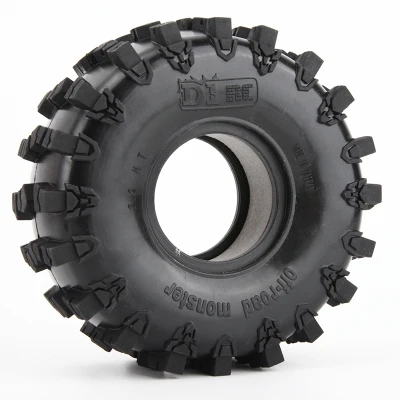 4PCS D1RC Super Grip Two-stage Foams RC CRAWLER CAR 2.2 Inch  Thick Wheel Tires FOR 1:8 SCALE Axial 90018 90048 90045 90031