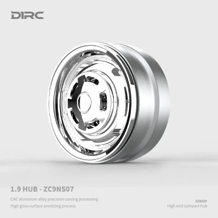 D1RC 1.9inch Metal Beadlock Wheels For TRX4 SCX10 1/8 1/10 RC Car