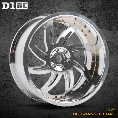 D1RC 3.2 Inch RC1:10 1:8 Rock Crawler Beadlock Wheel Rim For Traxxas TRX-4 TRX4 RC4WD D90 D110 TF2 Axial SCX10 90046