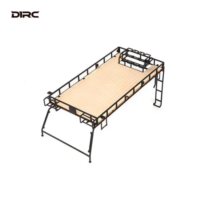 D1RC RC Luggage Metal Roof Rack with for 1/10  D110