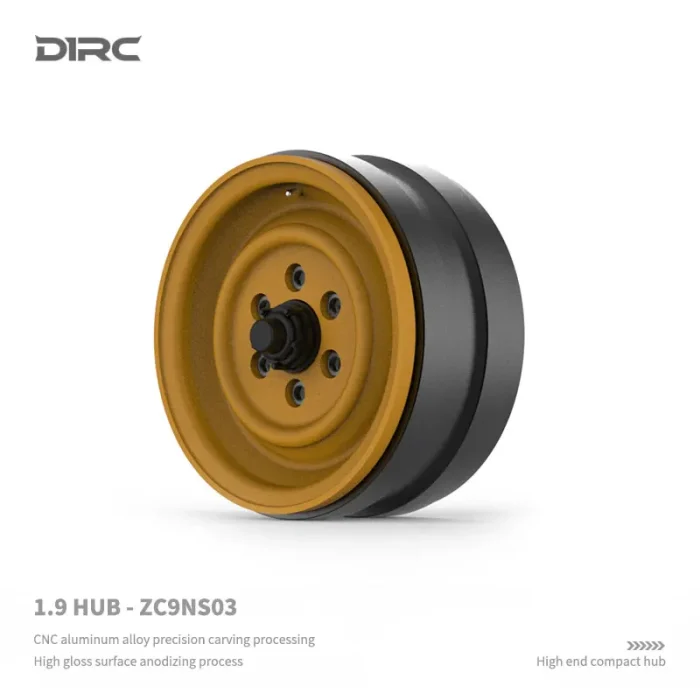 Llanta de rueda Beadlock para coche teledirigido. 4 piezas. 1.9. para D1RC D90 Defender Camel Trophy. 1/10